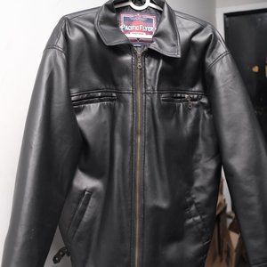 Pacific Flyer Leather Jacket - LARGE